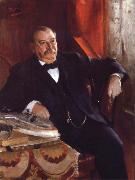 Anders Zorn President Grover Cleveland oil painting on canvas